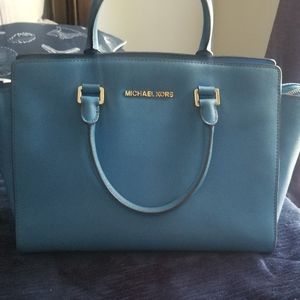 Beautiful blue MK bag